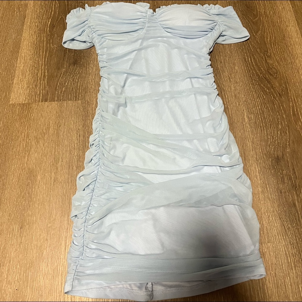 blue windsor dress
